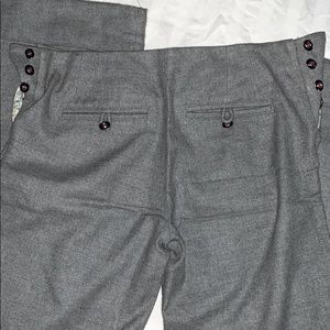 Trovata Rebecca 100% cotton trousers with beautiful stitching and buttons